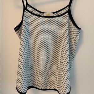 Patterned Strappy Top